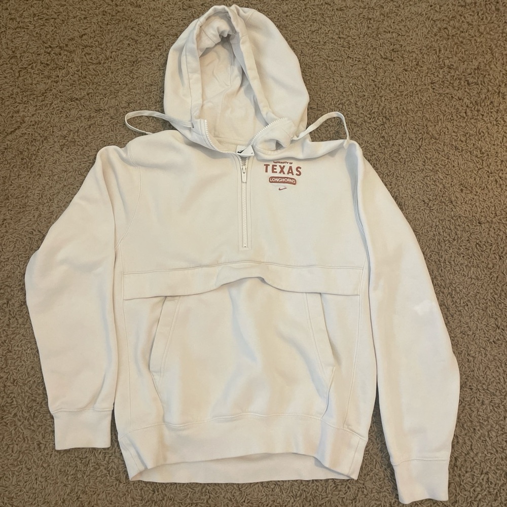 Small Nike campus collection, university of Texas, women's quarter zip